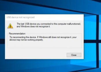 Windows-da USB Cihazı Tanınmadı xətası həlli