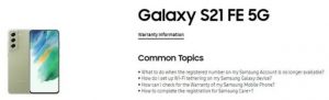 Samsung Galaxy S21 FE-nin rəsmi görüntüsü yayılıb
