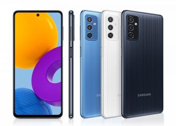 Samsung Galaxy M52 telefonu; Mobil bazara yeni yanaşma