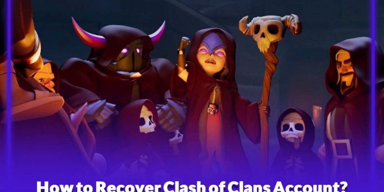 How to recover clash of clans account