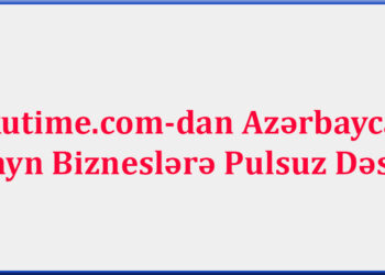 Bakutime.com-dan Azərbaycanda onlayn bizneslərə pulsuz dəstək