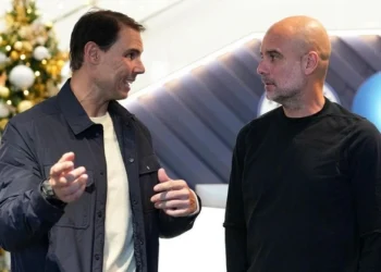 Rafael Nadal "Mançester Siti"nin akademiyasını ziyarət edib