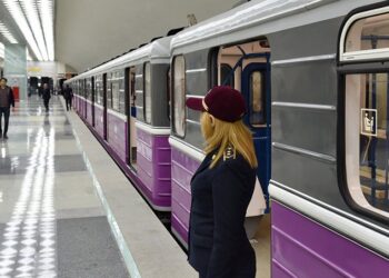 Bakı metrosunda qatarda yanğın məlumatı ilə əlaqədar texniki baxış keçirilib