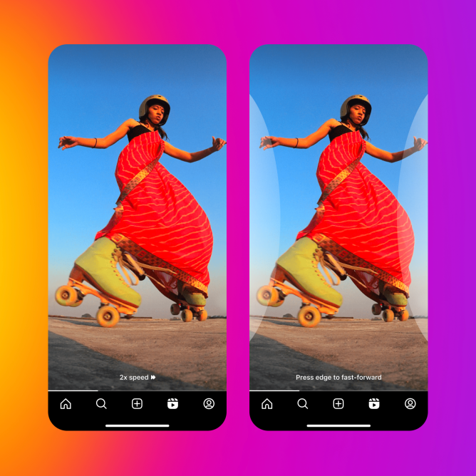 Instagram Reels-də Yeni Sürət Funksiyası