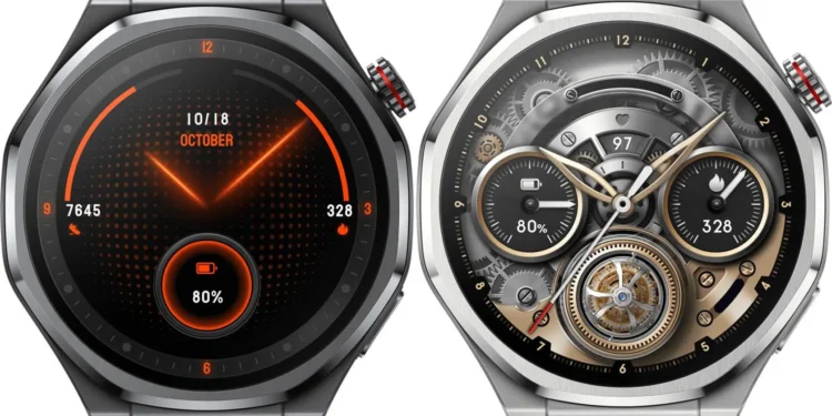 Honor Watch 5 Ultra - Titanium gücündə, dəniz dərinliyində