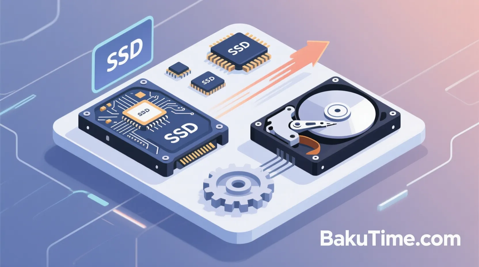 SSD və HDD-nin Fərqi Nədir - Performans yoxsa Kapasite