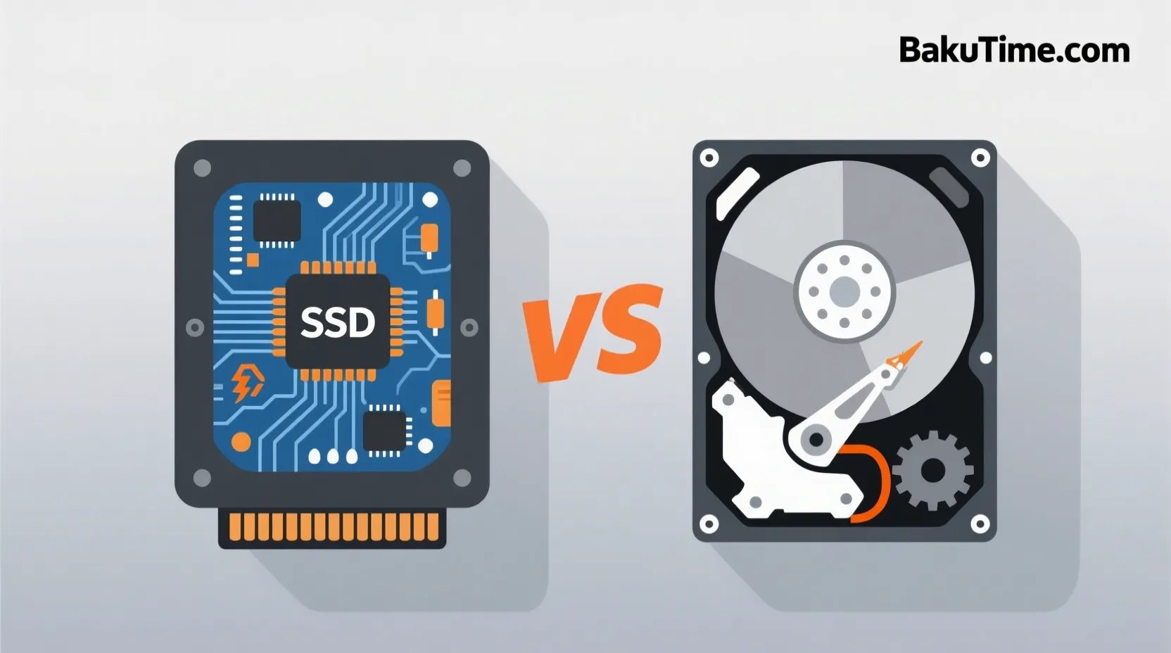 SSD və HDD-nin Fərqi Nədir - Performans yoxsa Kapasite