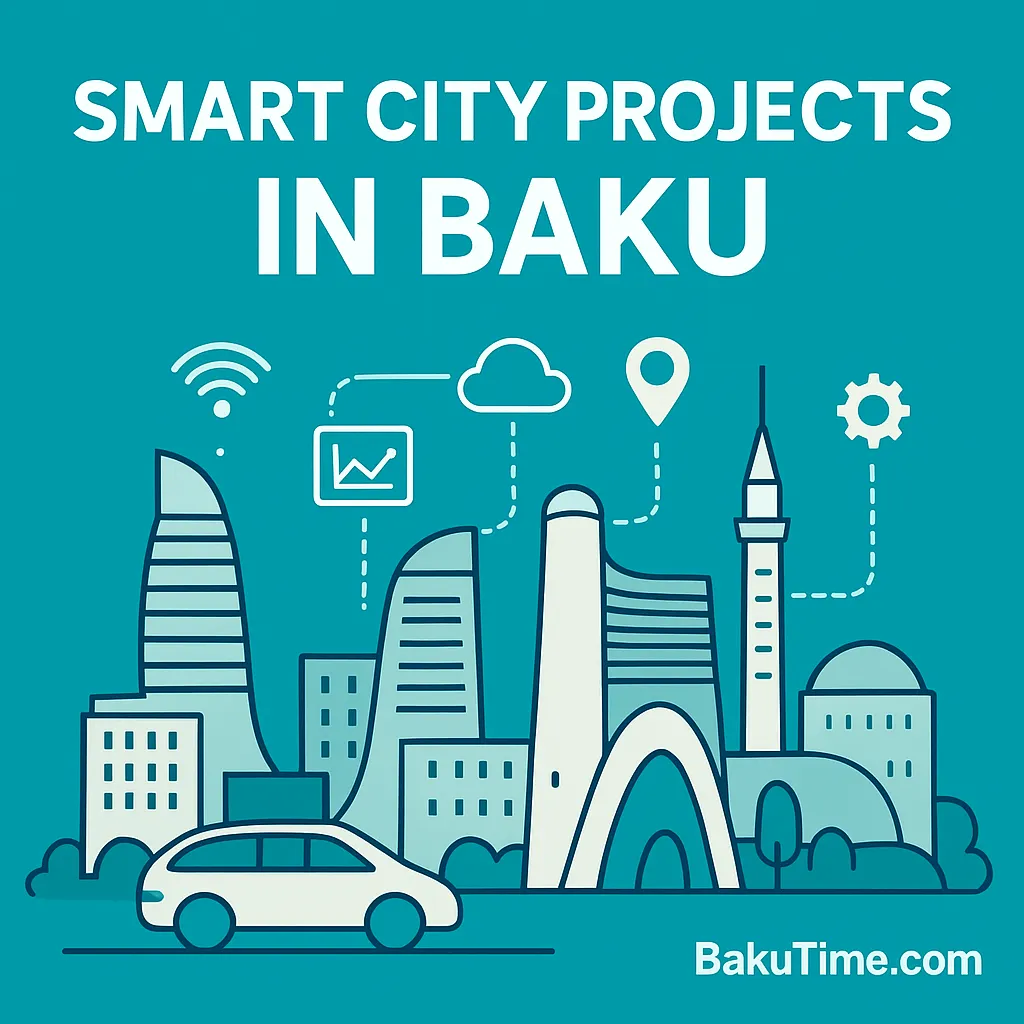 Smart şəhər layihələri Bakıda - Gələcəyin İnfrastrukturuna Baxış