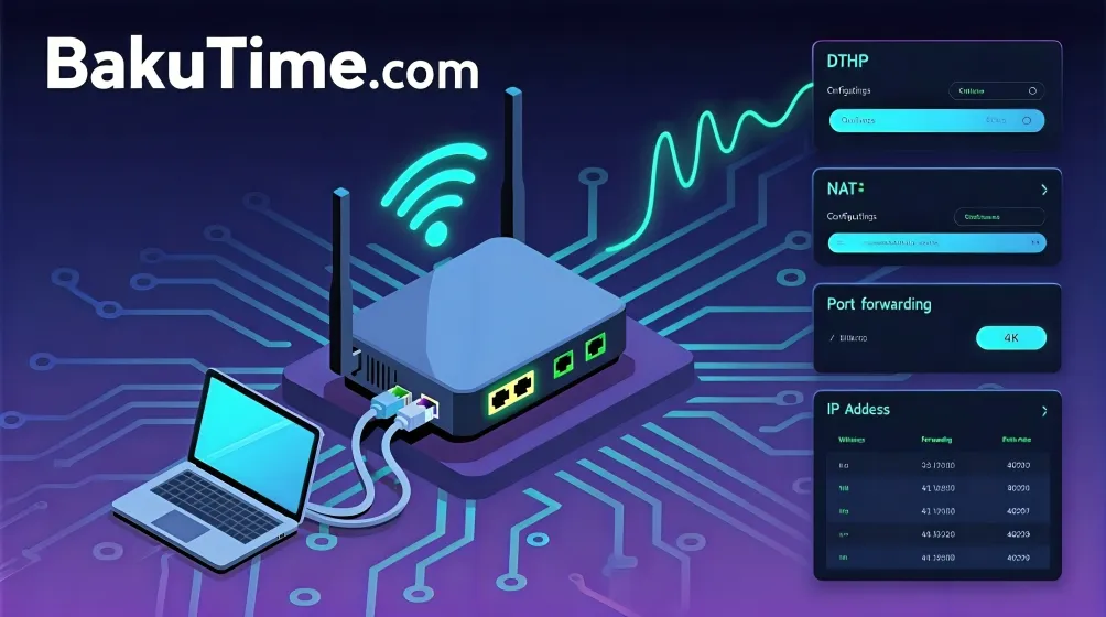 Wifi Router Konfiqurasiya Addımları - Tam Bələdçi