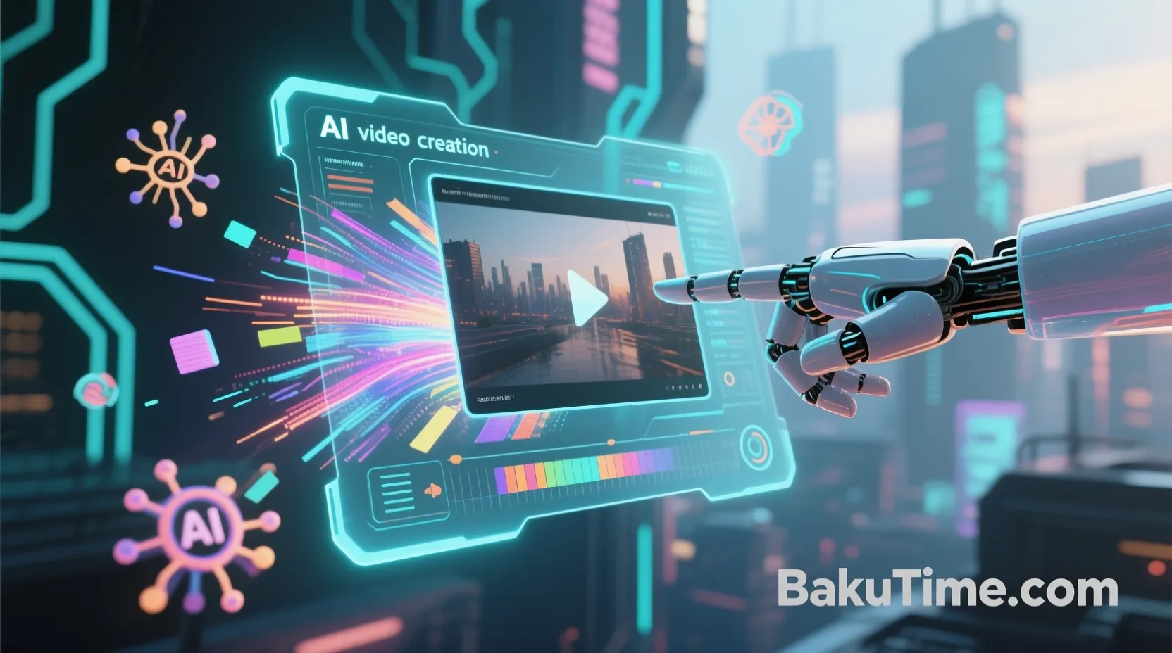 süni intellekt video hazırlamaq