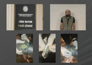 Ağsuda narkotik əməliyyatı 34 yaşlı şəxs saxlanıldı