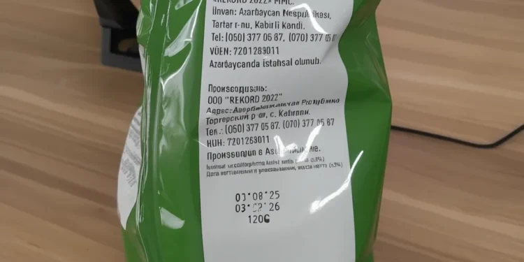 Məşhur Çipslərdə E621 Uyğunsuzluğu Aşkarlandı