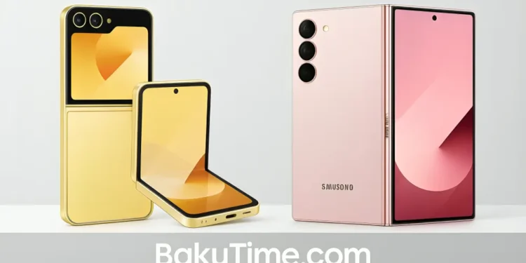 Samsung Galaxy Z Fold 6 Ya. Samsung Galaxy Z Flip 6 İki telefon iki fərqli dünya