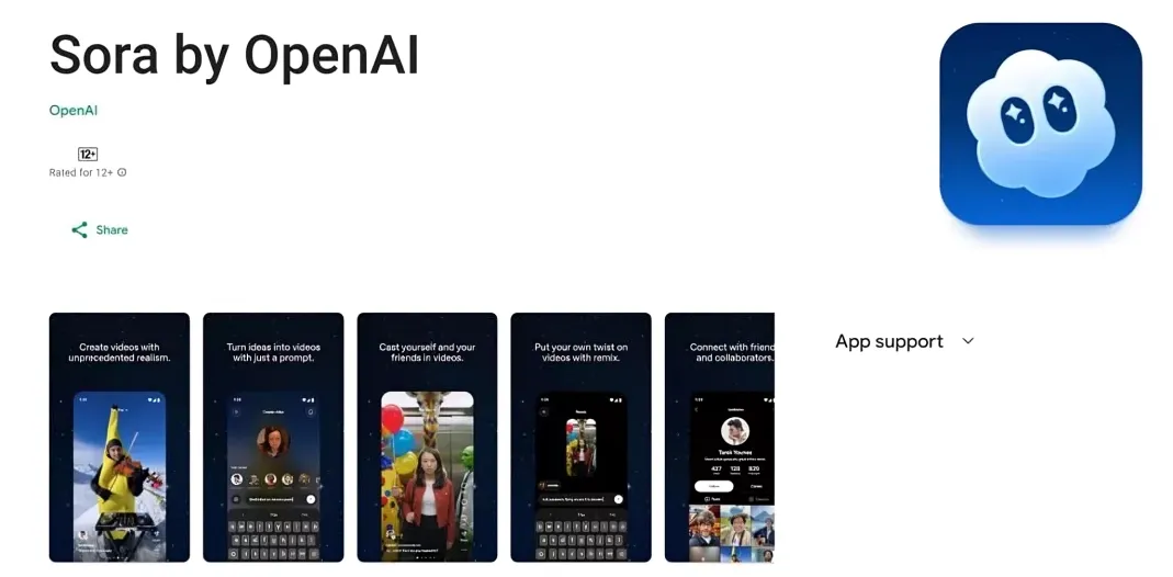 OpenAI Sora Android üçün AI video platforması
