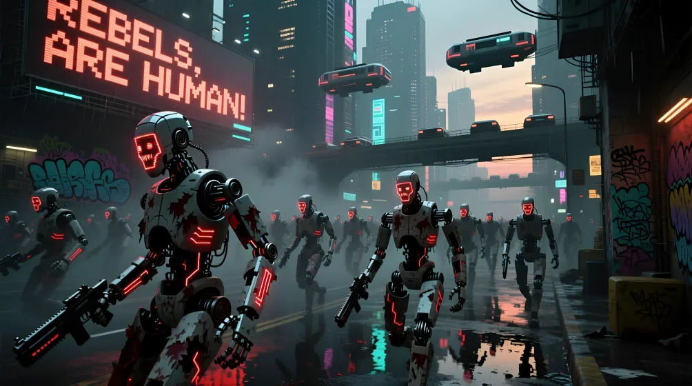 2035-ci ildə robotlar Polis və cəmiyyət üçün potensial təhlükələr