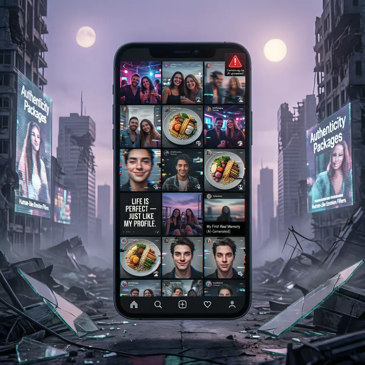 Instagram AI content 2026-da etibarı silkələyən real təhlükə