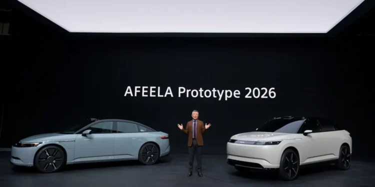 Sony elektrik avtomobili, Afeela 1, indi crossover oldu