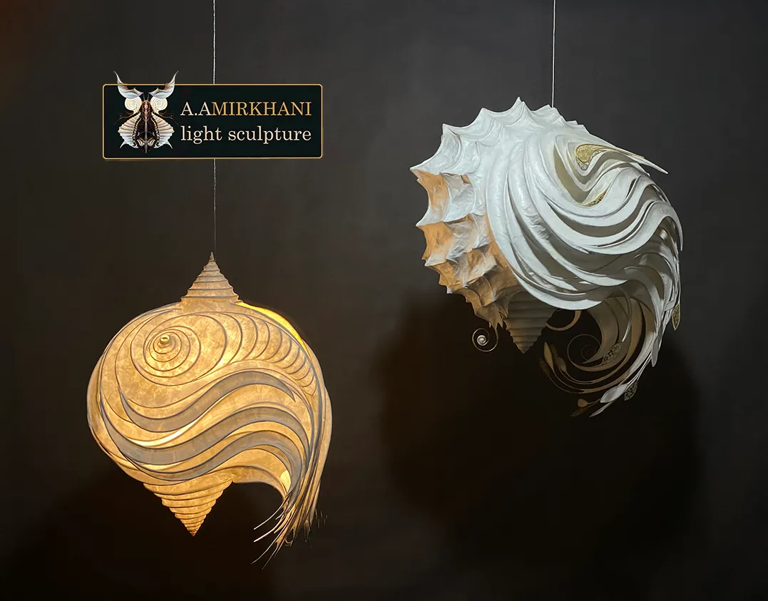Light Sculpture handcrafted, lighting artwork for sale in baku